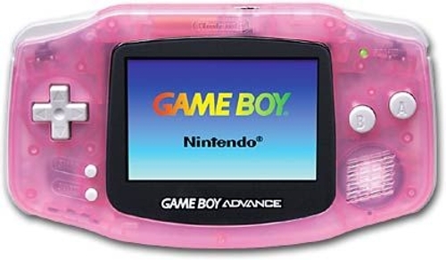 Console Nintendo Game Boy Advance Rose
